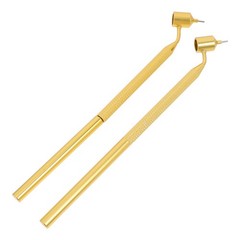 2 Pcs Aluminum Paint Pen with Fluid Writer Tip for Car and Chip Repair