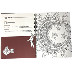 Dream Bean Coffee Lover’s Adult Coloring Book