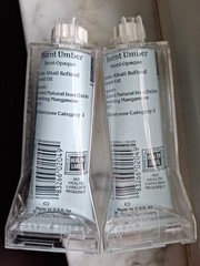 2 Grumbacher Burnt Umber Artist Oil Color 1.25 Oz 37ml Pre-Tested P024 New