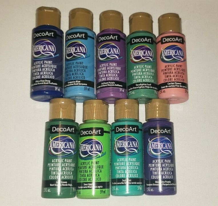 DecoArt Americana Acrylic Paint – 2 fl oz- Choose your color