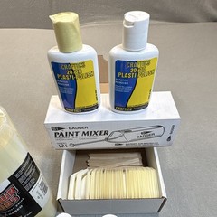 Lot of Auto Air Colors Custom Automotive Airbrush Paint Createx Supplies Mixer