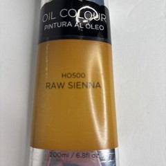 Master’s Touch Oil Paint HO500 Raw Sienna Art Supplies 6.8fl oz New