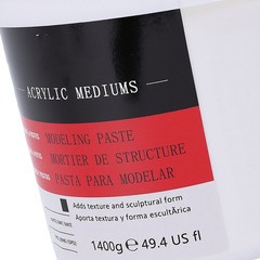 1400g Acrylic Modeling Paste Fast Drying For Texture Art Premium