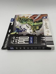 Magical Creatures Spectrum Noir Marker Art Kit 24 Pc Set Multicolor