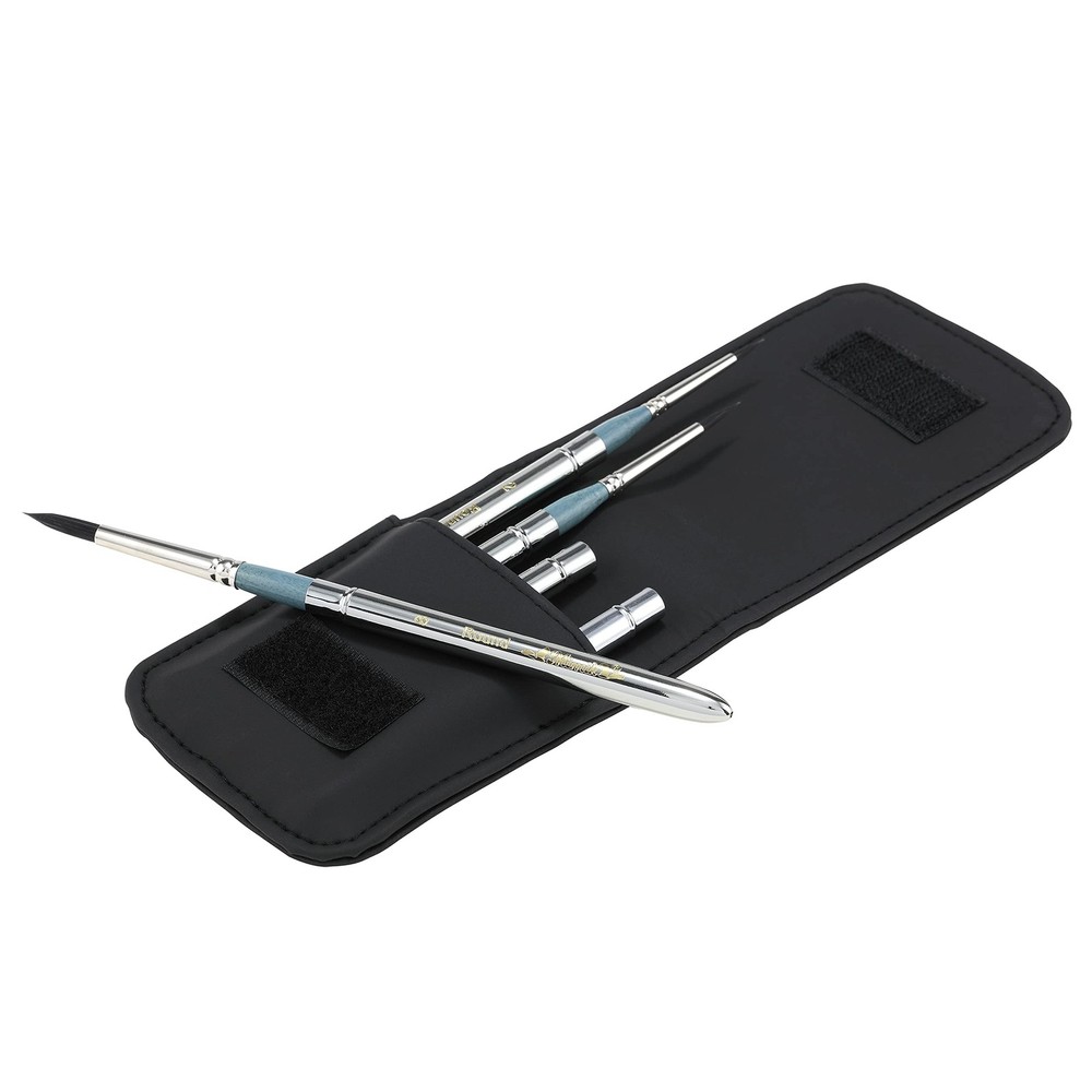 Mimik Synthetic Squirrel Hair Brushes – Animal-Friendly, Synthetic Hair Brush…