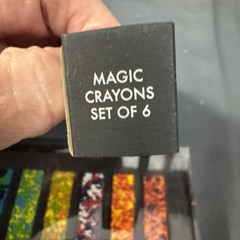 San Francisco – Museum Of Modern Art – Set of 6 Magic Crayons – NIB
