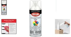 COLORmaxx 11oz Acrylic Clear Finish Spray – Glossy Interior/Exterior Application