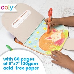 OOLY Carry Along Sketchbook for Kids, 60 Pages, 9 x 7 Office Product