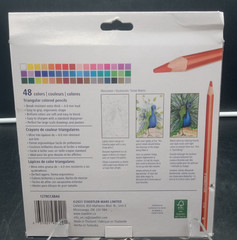 Staedtler Colored Pencils, 48 Colors, Triangular Barrel BRAND NEW !!