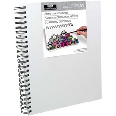 Canvas Cover Sketchbook 8.3X11.7