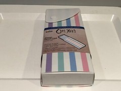 Uchida Ori Yoki Drawer Pencil Case Storage Lightweight Striped Snap Closure NEW