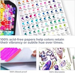 Ohuhu Sketchbook Marker Paper Pad: 8.3″x8.3″ Square Art 8.3 x 8.3, White