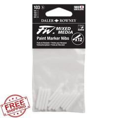 Daler Rowney 12pc 1-2mm Round Marker Nibs
