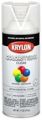 Krylon K05562007 COLORmaxx Acrylic Clear Finish for Indoor/Outdoor Use, Satin Cr