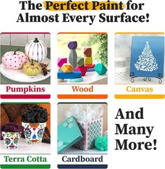 Versatile Americana Acrylics Paint, 18 Rich Colors, Perfect for All Surfaces
