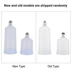 2PCS / Set Spray Paint Cup, 20ml 40ml Plastic Paint Airbrush Cup Pot Non-Fast…