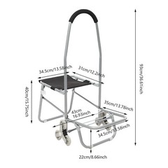 Black Multi-functional Sketch Easel Trolley 43*93cm Freestanding US NEW