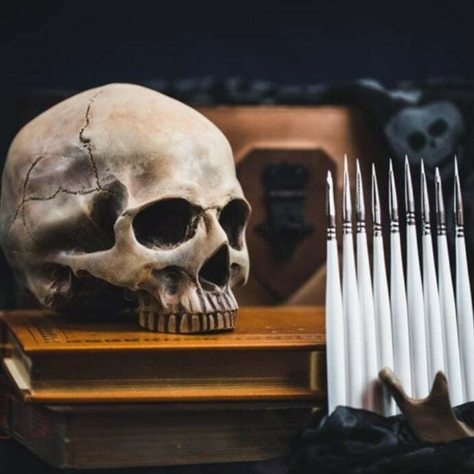 GhosTiny Fine Detail Paint Brush Set For Miniatures Ghost Brushes
