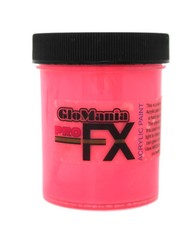 RED GLOW in the DARK Daytime Visible & UV Reactive Paint 1oz-2oz