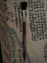 Artify Artist Paint Brush Set w/ Case Palette Knife + Princeton Velvetouch Brush