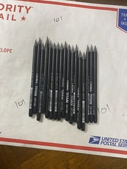 Lot of 15 LYRA Titan 307 HB Black, pencils RARE