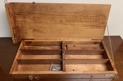 Dan Helsel Easel Painter’s Palette Box Plein Air French Easel – Partial as shown