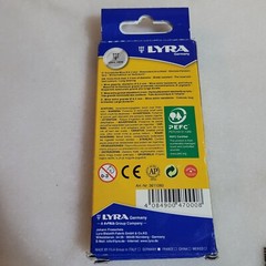 Lyra Ferby 6 colored pencils. 6.3mm core. Highly pigmented. New