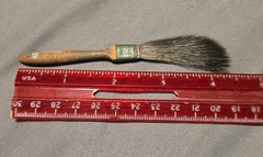 Antique Mack 1 Squirrel Hair Pinstripe Moulding Paint Brush 4.5″