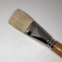 Escoda Clasico Hog Paint Brush Series 4628 Short Flat #28 Spain 13.25”