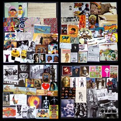 100+ PIECE UNIQUE CLIP ART LOT Collage Artist Collection Scrapbook Journal Craft