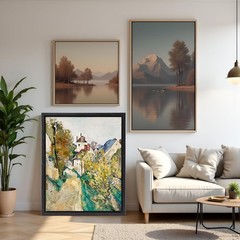 Canvas Floater Frames for 8″x12″Canvas Paintings,Canvas Frame,Floating Frames…