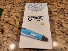 SCRIB3D P1 3D Printing Pen with Display – Includes 3D Pen, 3 Starter Colors of