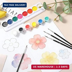 60 PCS Fine Tip Miniature Paint Brushes Set with 3 Size #000#00#0, Tiny Detail P
