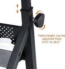 Adjustable Drafting Drawing Table Art Craft Desk w/2 Drawers & Stool US STOCK