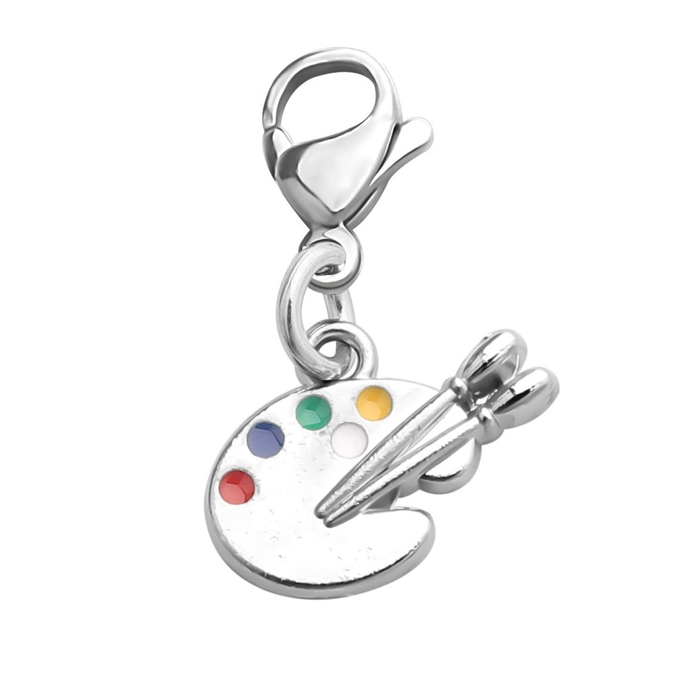 CHOORO Artist Palette Clip-on Charm Paint 18mm x 14mm,