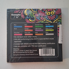 GuangNa Metallic Effect Pigments, 12 Colors Water Based New
