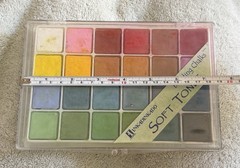 Inkadinkado Blending Chalk Soft Tones 24-Color Set | Discontinued | Lightly Used