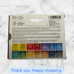 Winsor & Newton Professional Watercolor Field Set, 15pc NEW SHIPPING