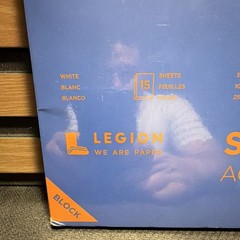Legion Stonehenge Aqua Coldpress Watercolor Block 10x14in White 15 Sheets 100% …