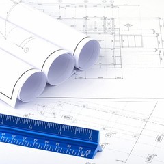 12 Inch Aluminum Architectural Scale Ruler Triangular Laser Etched for Drafting