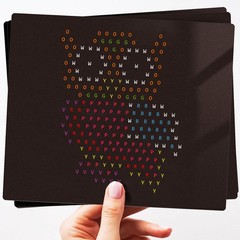 Ayidawedo 20PCS Refill Templates for Light Up 6.8×8 inches, Colorful