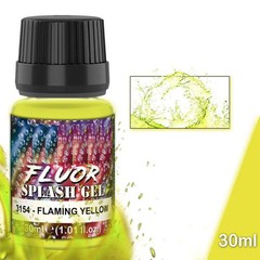Green Stuff World for Models and Miniatures Splash Gel – Flaming Yellow 3154