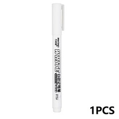 1-3pcs White Waterproof Permanent Paint Marker Pens for Metal Wood Fabric*
