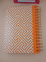 Pretty Spiral Journal With 8 Pack Of Sakura Micron .45 mm Assorted Colors Pens