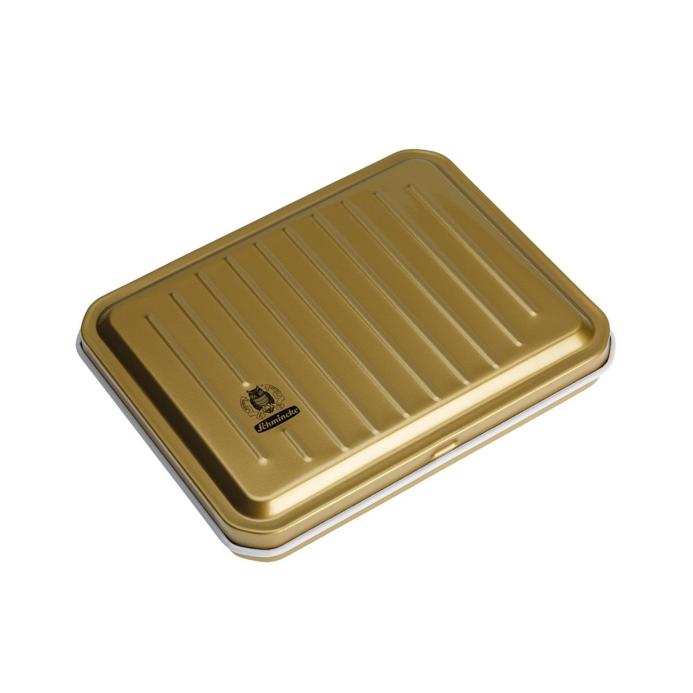 – HORADAM® AQUARELL Paint Compact, Gold-Lacquered Metal with 6 Finest Waterco…