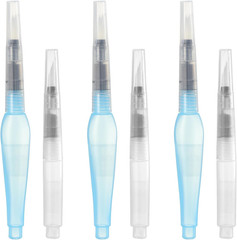 6 Pcs Watercolor Water Brush, Water Brush Pens Refillable Paint Pens for Waterco