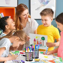 Washable Coloring Markers for Kids Classroom Drawing Painting Art Supplies