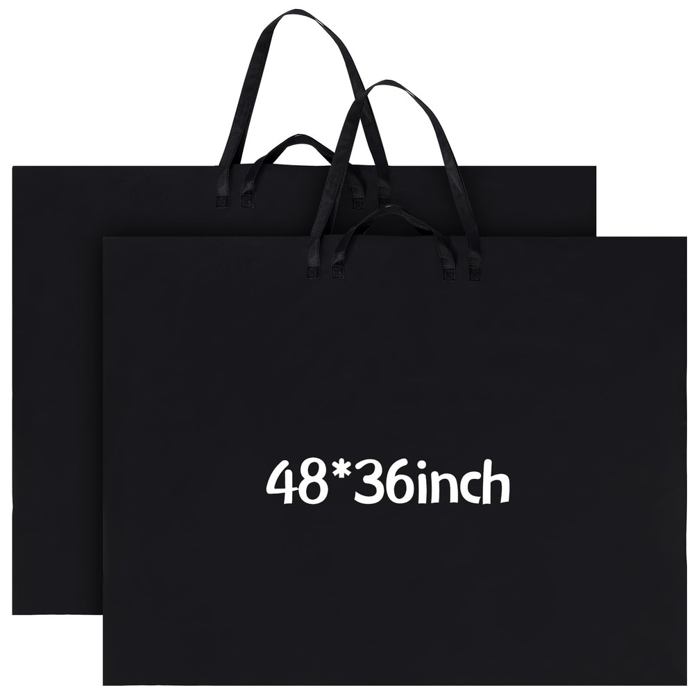 Abbylike 48 x 36 Inch Art Portfolio Bag Large Size Supply with Black