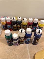 Vintage Airbrush LOT ! Paasche Vl Airbrush Lots Of Paint & More