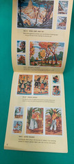 Vintage 1950’s Craft Master Paint By Numbers Catalog Pamphlet 5×7